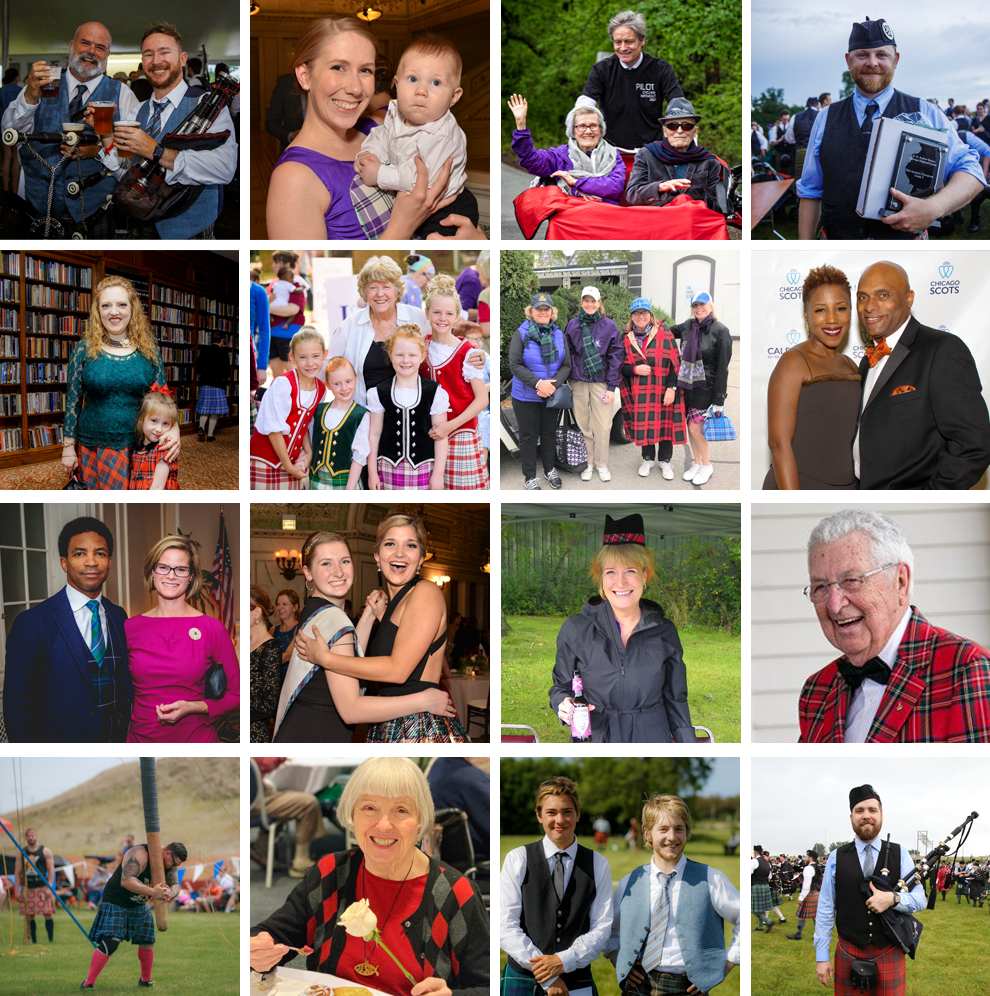 Chicago Scots Membership Collage