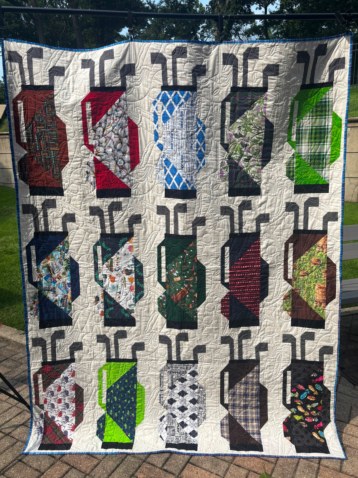 Golf-Quilt-Chicago-Scots
