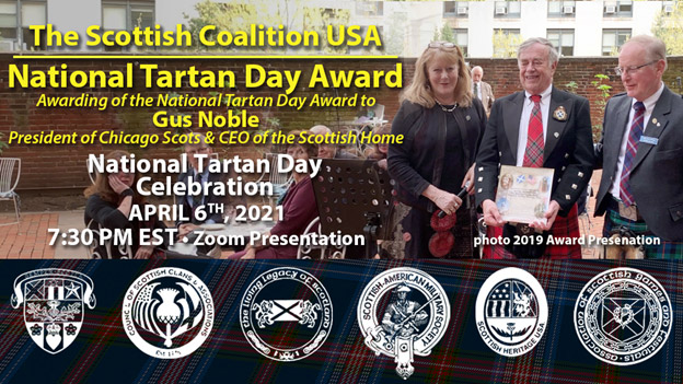 Gus Noble National Tartan Day Award
