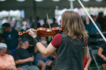 Scottish Festival and Highland Games Fiddle Performance