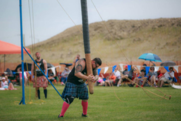 Highland Games Strong Man Competition