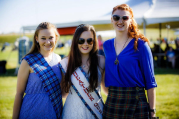 Heather Queen at the Highland Games