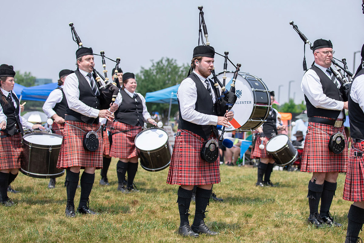 Piping and Drumming
