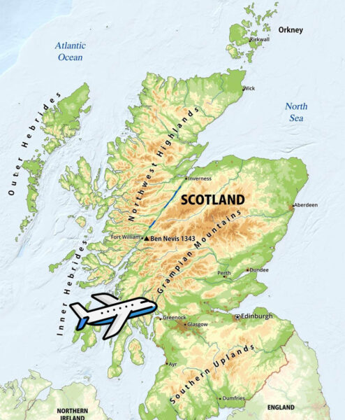 Scotland Map